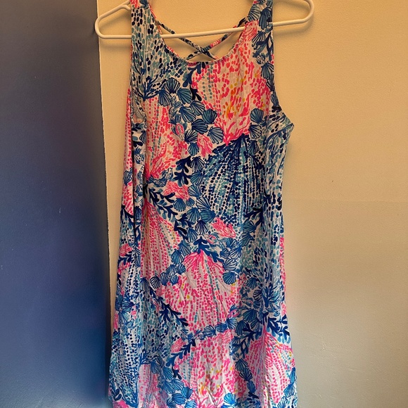 Lilly Pulitzer Kristen Dress Resort White Sway With Me - Picture 1 of 2